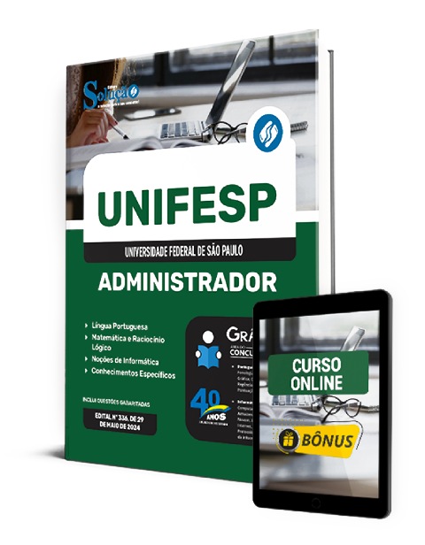 Apostila UNIFESP 2024 PDF Download Grátis Administrador