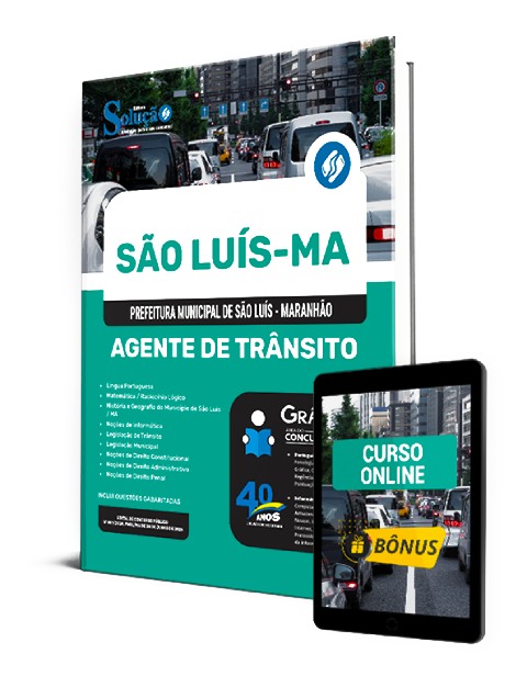 Apostila Prefeitura de São Luís MA 2024 PDF Grátis Curso Online