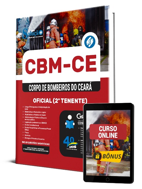 Apostila CBM CE 2025 PDF Download e Impressa Tenente