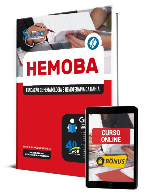 Apostila HEMOBA 2025 PDF Download e Impressa