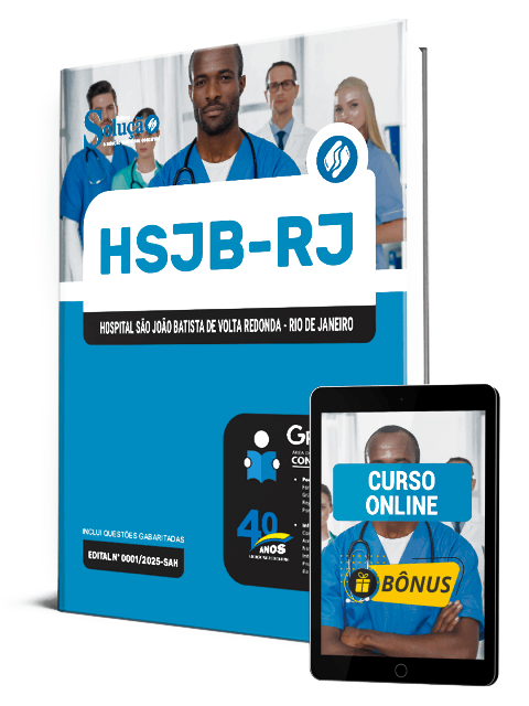 Apostila HSJB RJ 2025 PDF Download e Impressa