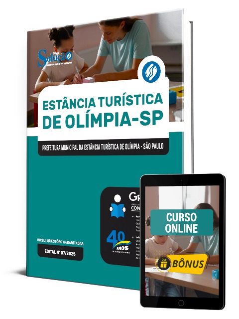 Apostila Prefeitura de Olímpia SP 2025 PDF Download e Impressa