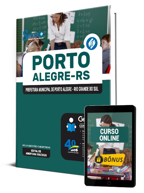 Apostila Prefeitura de Porto Alegre RS 2025 PDF Download e Impressa