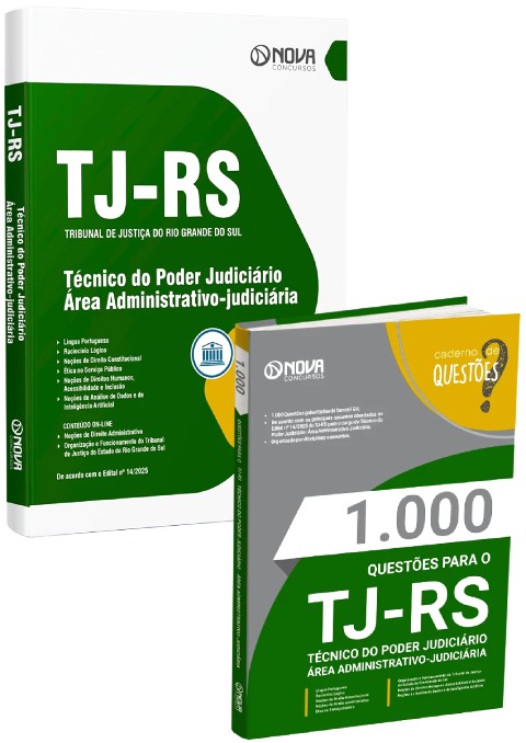 Apostila TJ RS 2025 PDF Download e Impressa Técnico do Poder Judiciário