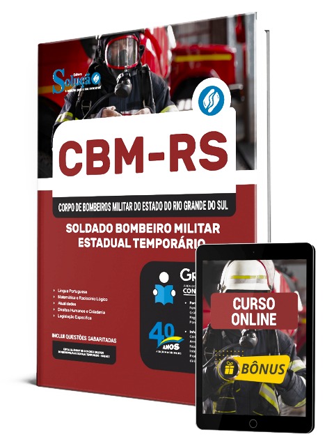 Apostila CBM RS 2025 PDF Download e Impressa Soldado Bombeiro Militar Estadual