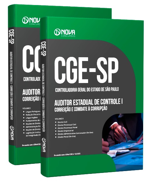 Apostila CGE SP 2025 PDF Download e Impressa Correição e Combate à Corrupção