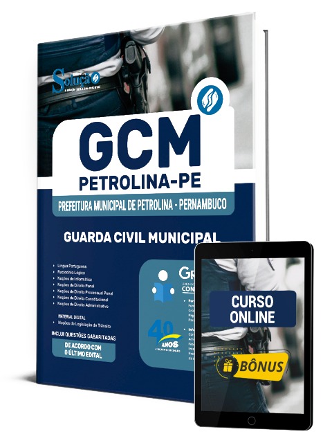 Apostila GCM Petrolina PE 2025 PDF Download e Impressa