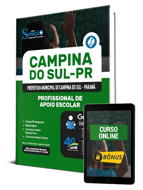 Apostila Prefeitura de Campina Grande do Sul PR 2025 PDF Download e Impressa