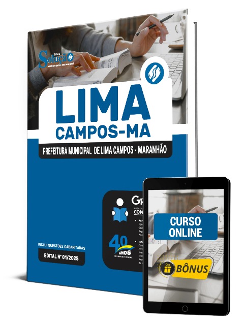 Apostila Prefeitura de Lima Campos MA 2025 PDF Download e Impressa