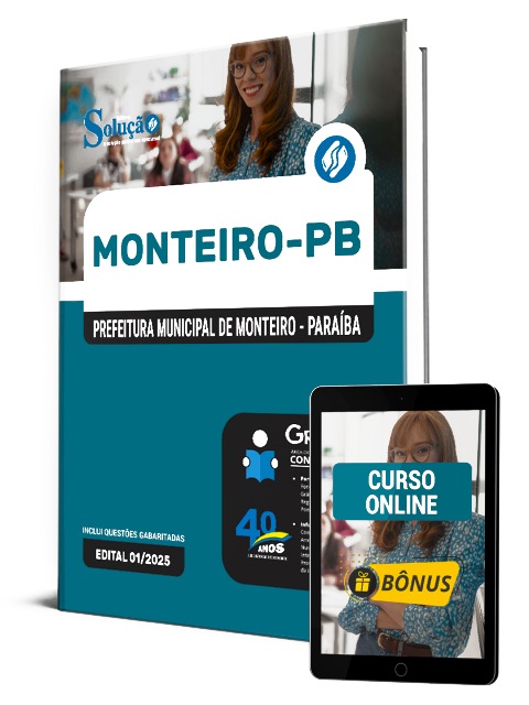 Apostila Prefeitura de Monteiro PB 2025 PDF Download e Impressa